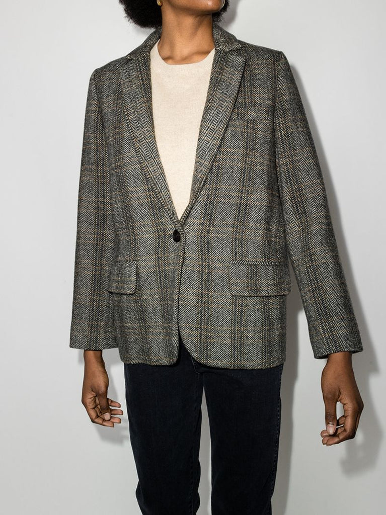 Charly Single-breasted Wool Blazer