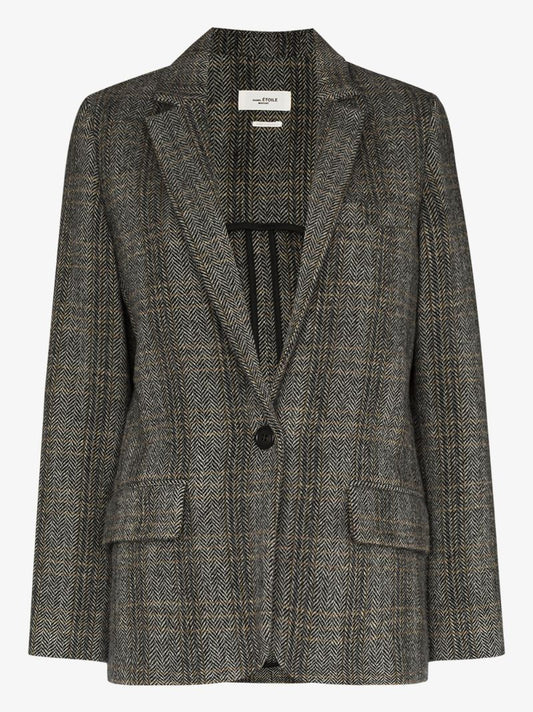 Charly Single-breasted Wool Blazer