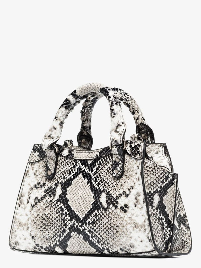 Mini Neo Classic City Snakeskin-effect Tote Bag