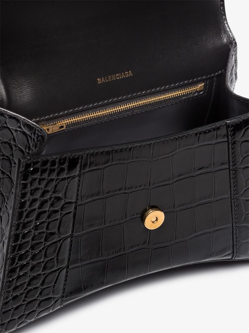Hourglass Small Top Handle Bag