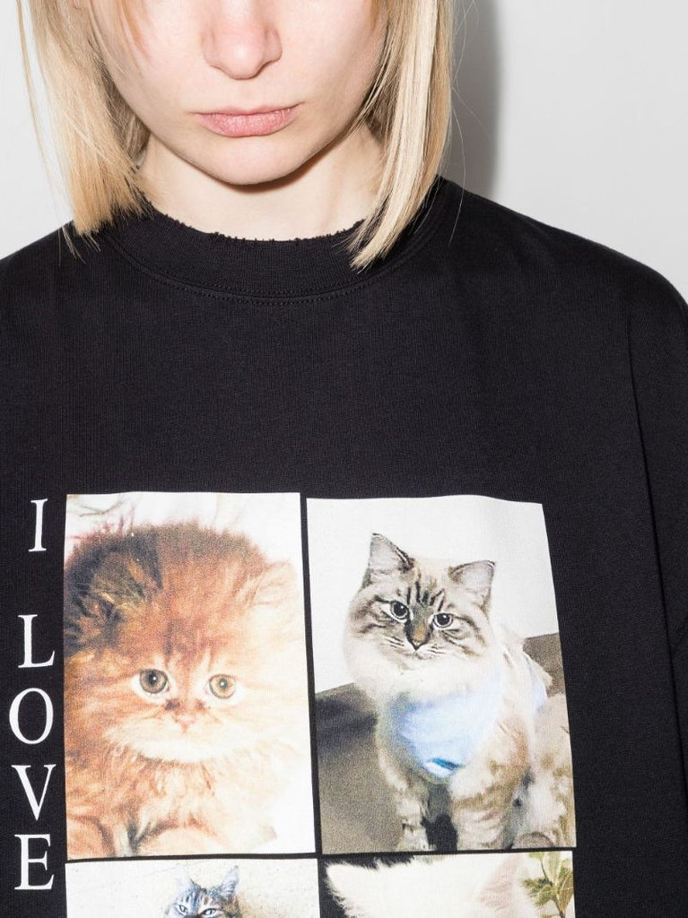 I Love Cats Graphic-print T-shirt