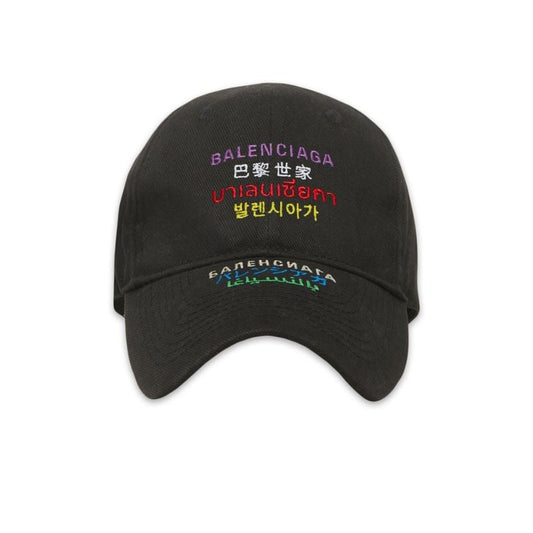 Multi-language Logo Hat