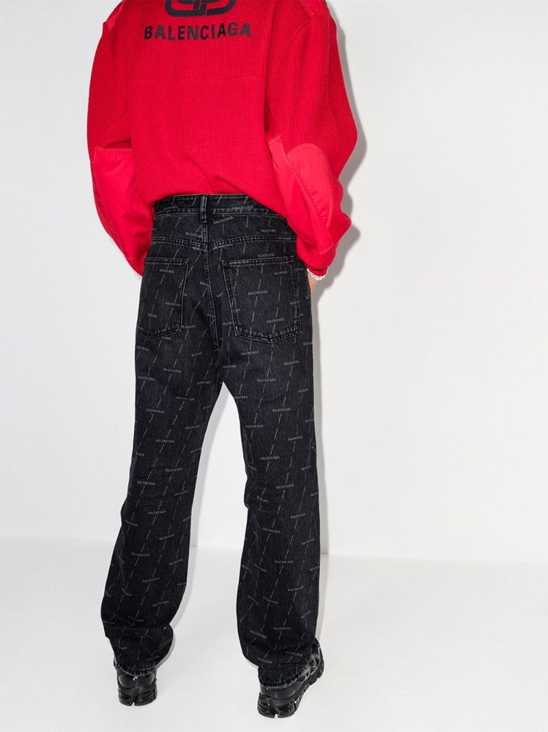Logo-print Loose-fit Jeans