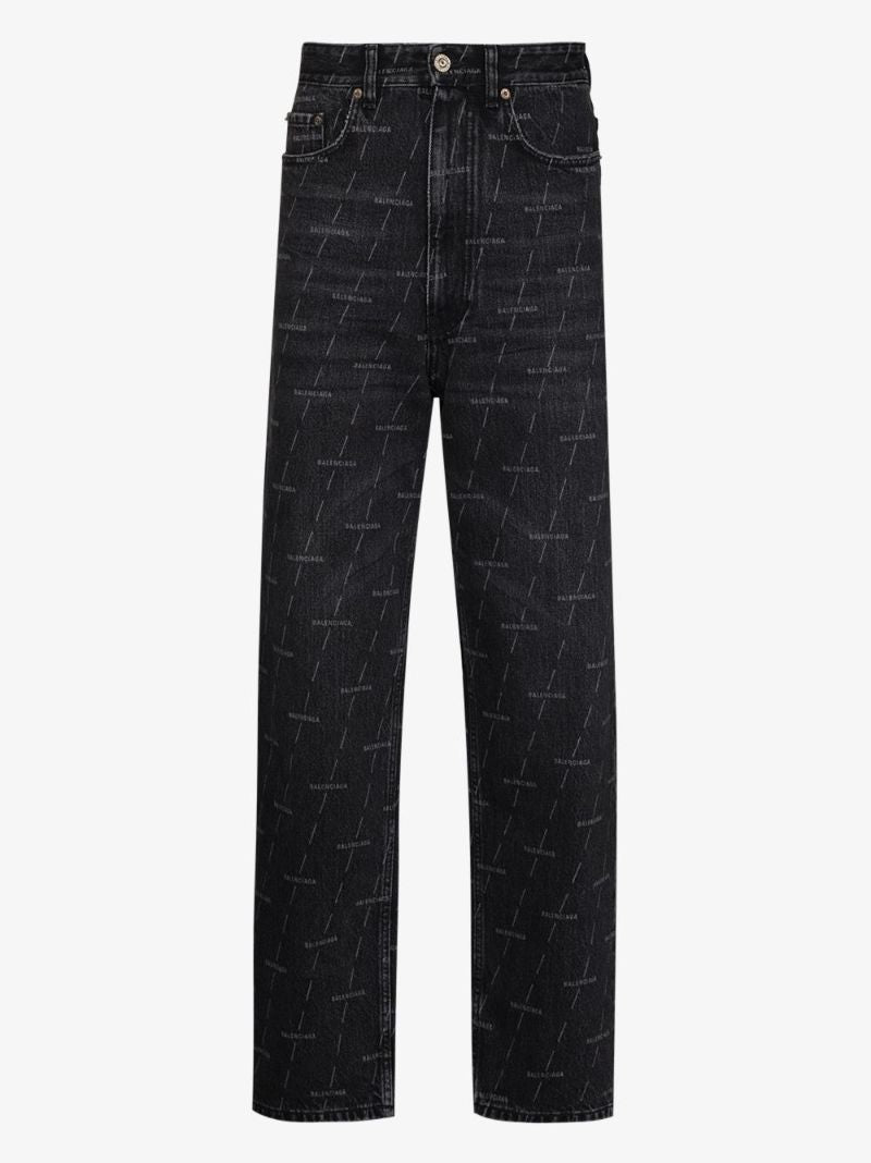 Logo-print Loose-fit Jeans