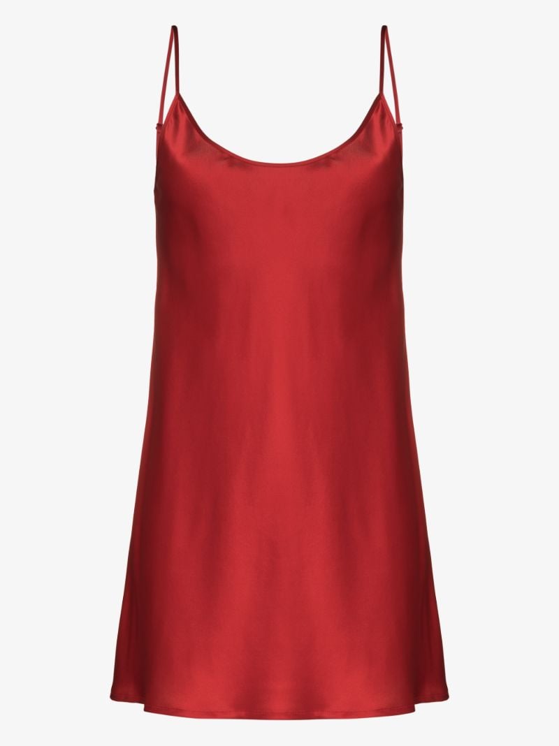 Short Silk Nightdress