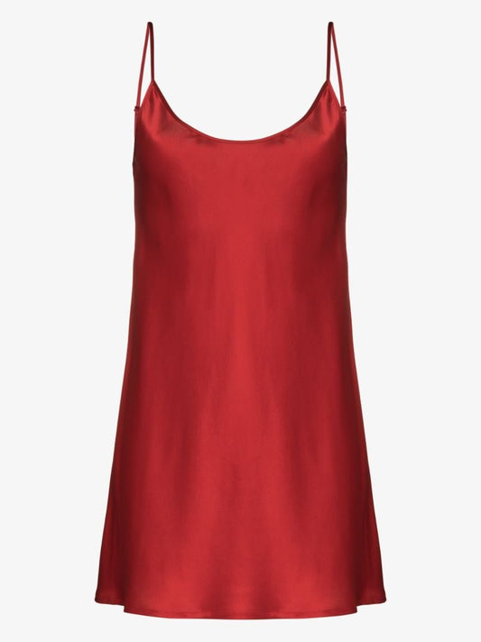 Short Silk Nightdress