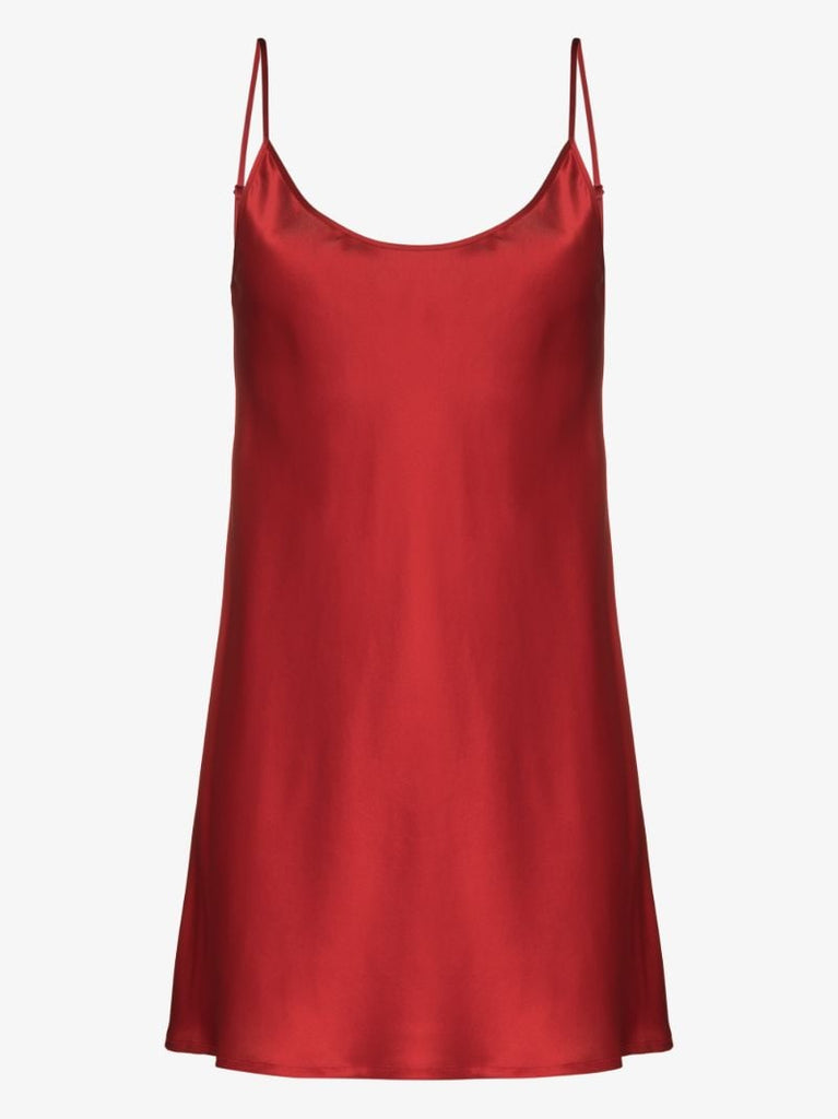 Short Silk Nightdress