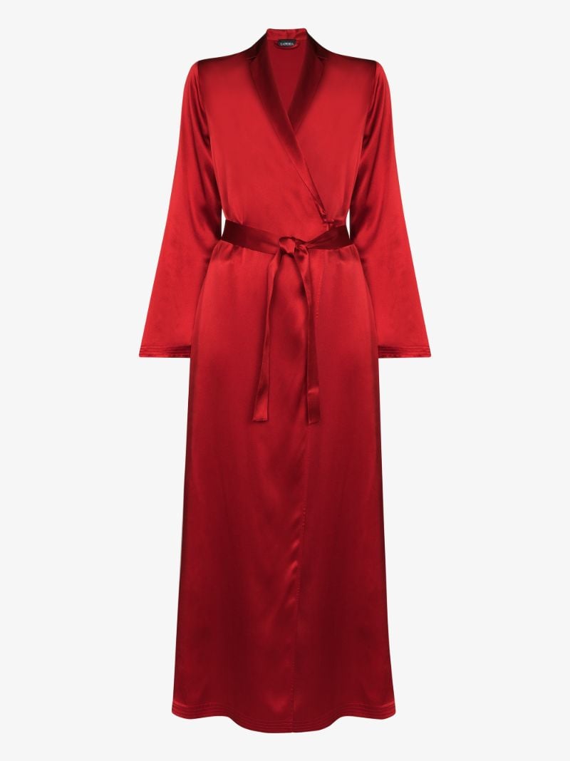 Long Silk Robe
