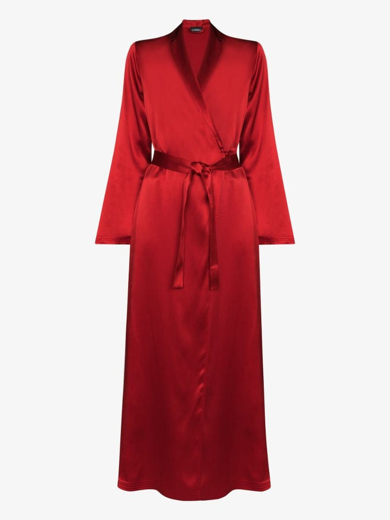 Long Silk Robe