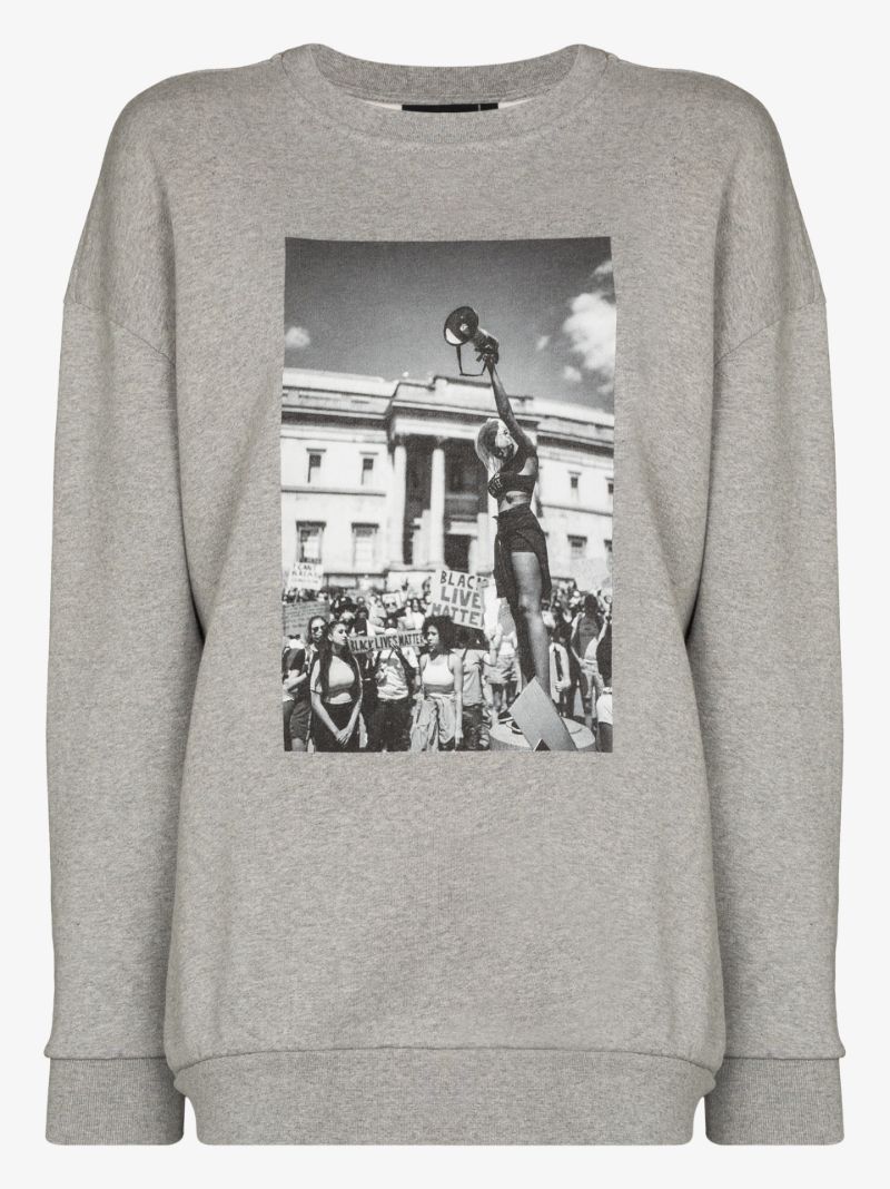 Printed Organic Cotton Sweatshirt