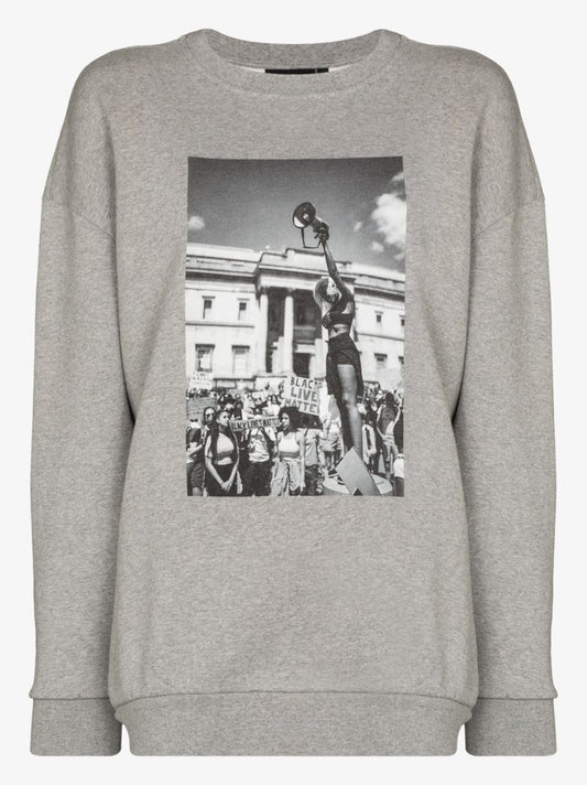 Printed Organic Cotton Sweatshirt