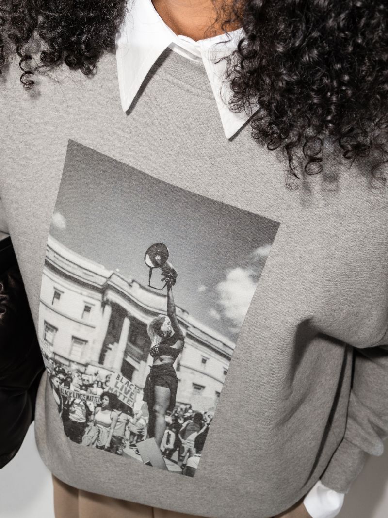 Printed Organic Cotton Sweatshirt