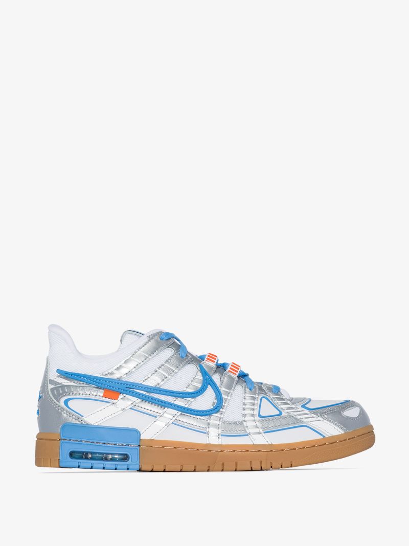 X Off-white Multicoloured Air Rubber Dunk "university Blue" Sneakers