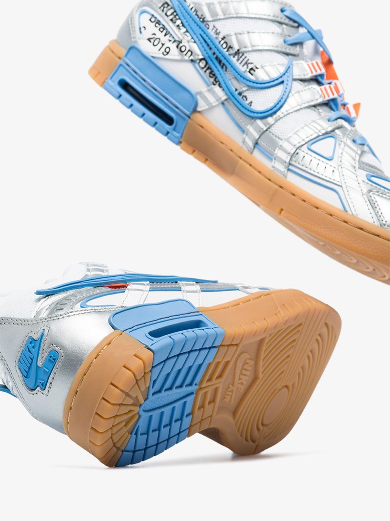 X Off-white Multicoloured Air Rubber Dunk "university Blue" Sneakers