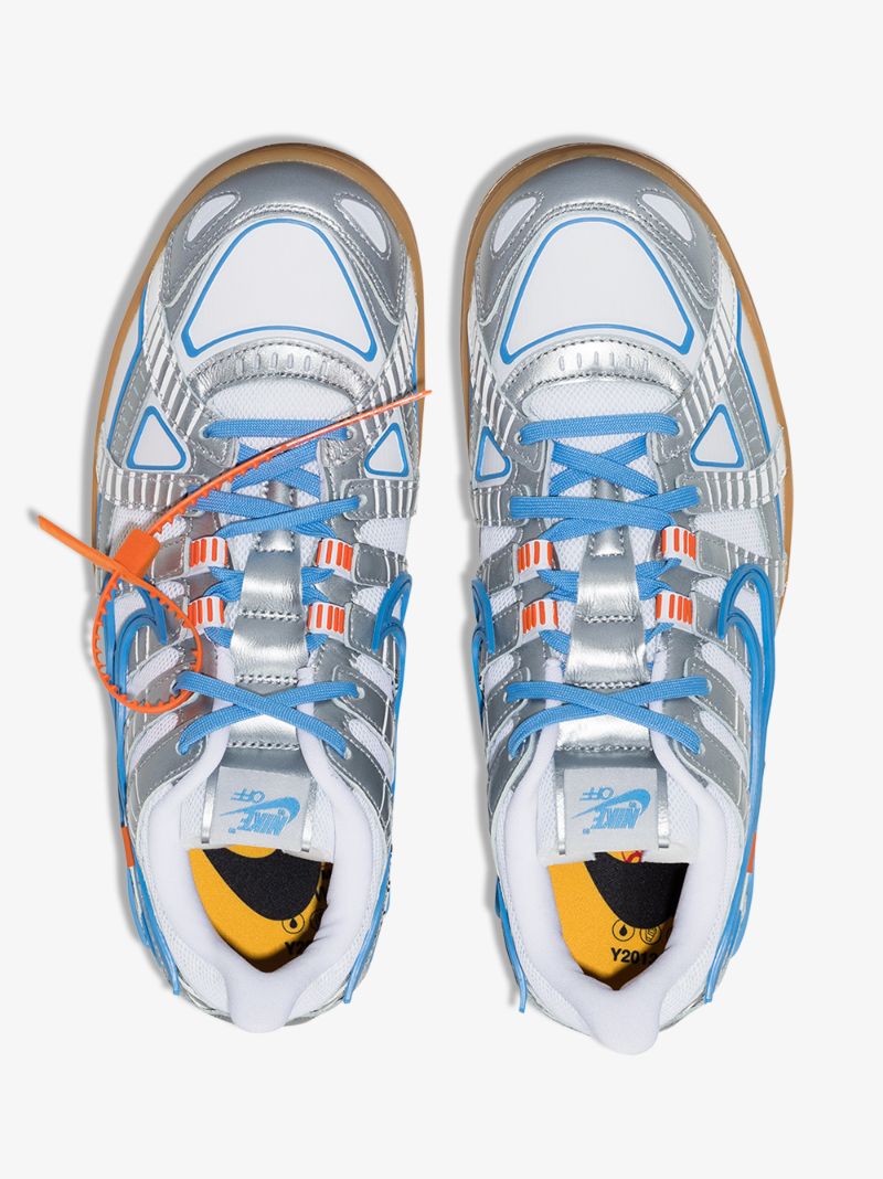 X Off-white Multicoloured Air Rubber Dunk "university Blue" Sneakers
