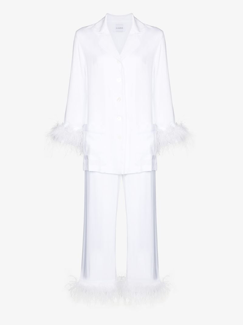 Feather Trim Pyjamas
