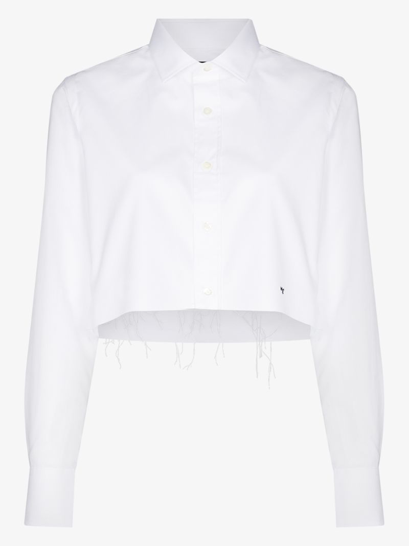 Cropped Cotton Shirt
