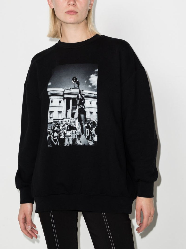 Printed Organic Cotton Sweatshirt