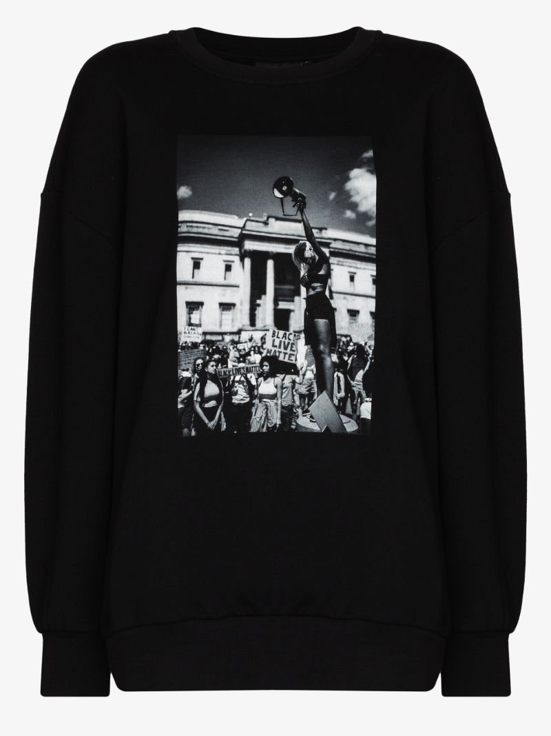 Printed Organic Cotton Sweatshirt