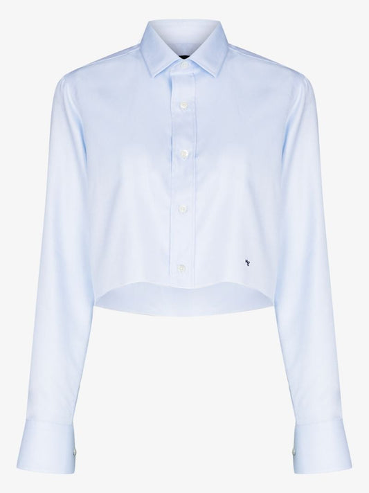 X Browns 50 Cropped Cotton Shirt