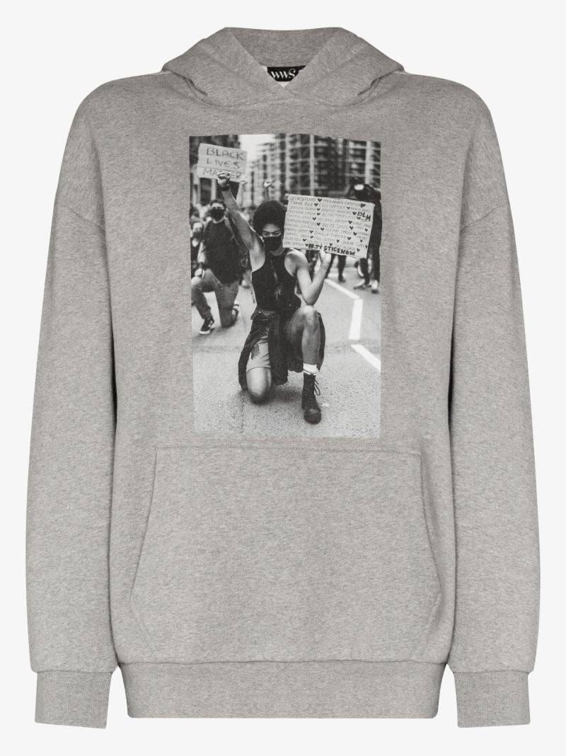 Printed Organic Cotton Hoodie