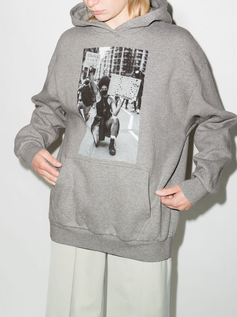 Printed Organic Cotton Hoodie