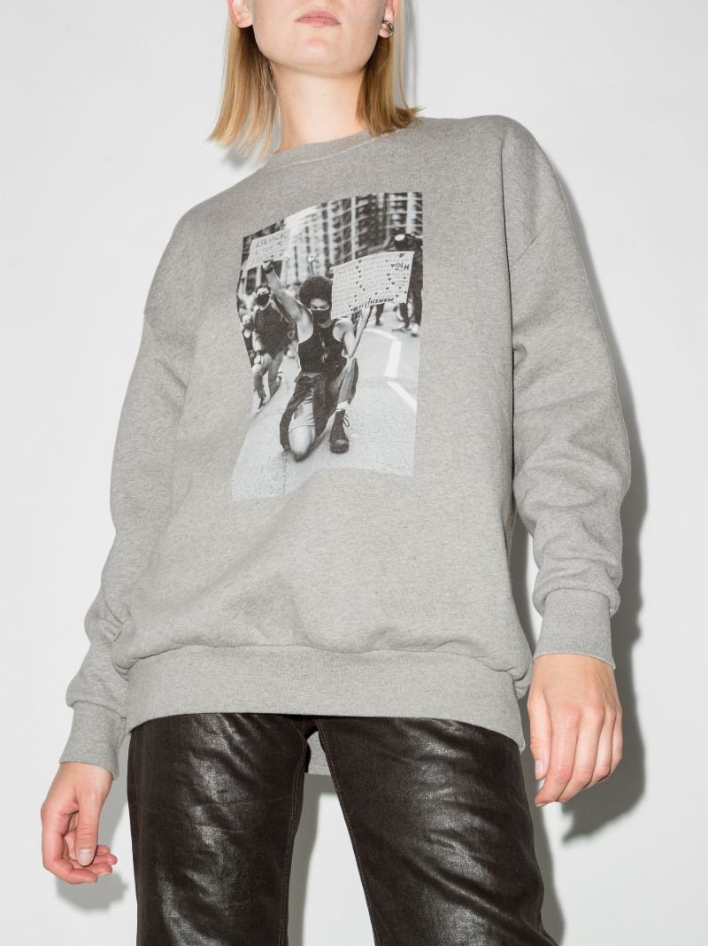 Printed Cotton Sweatshirt
