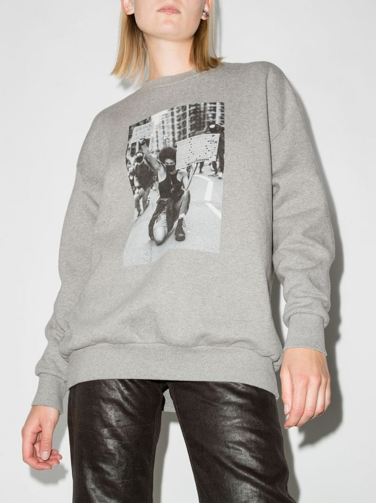 Printed Cotton Sweatshirt