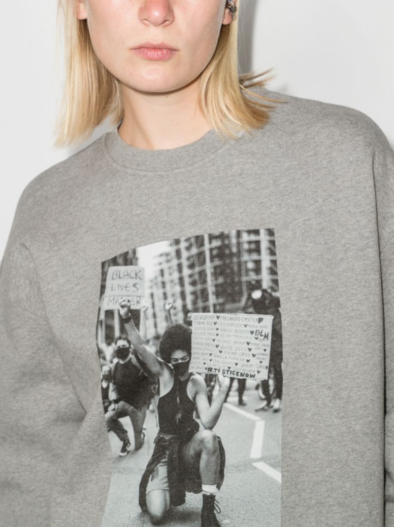 Printed Cotton Sweatshirt