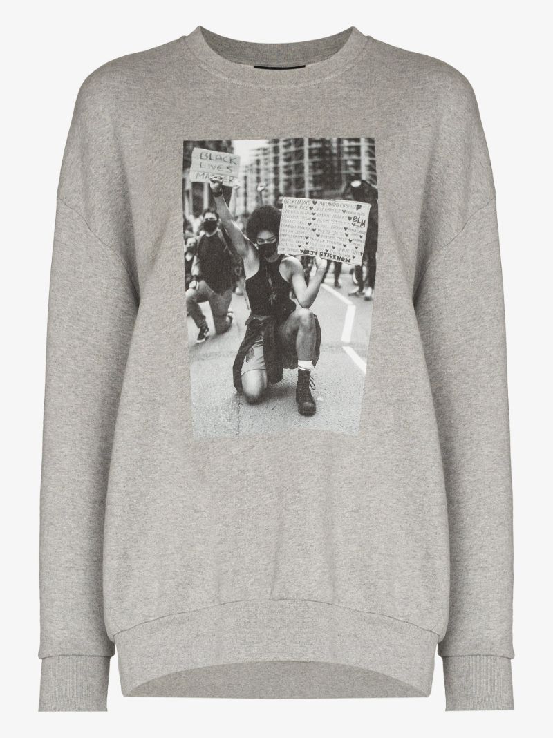 Printed Cotton Sweatshirt