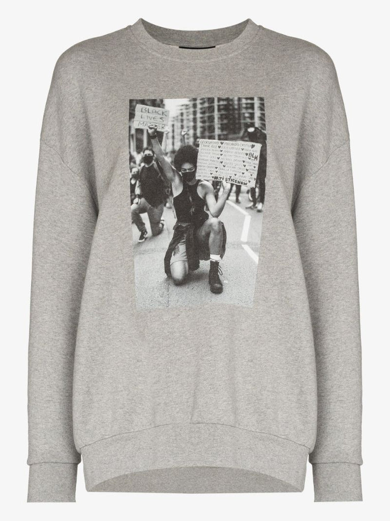 Printed Cotton Sweatshirt