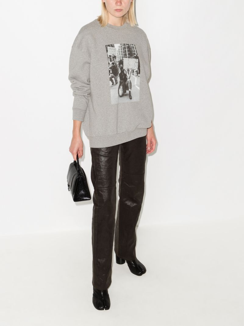 Printed Cotton Sweatshirt