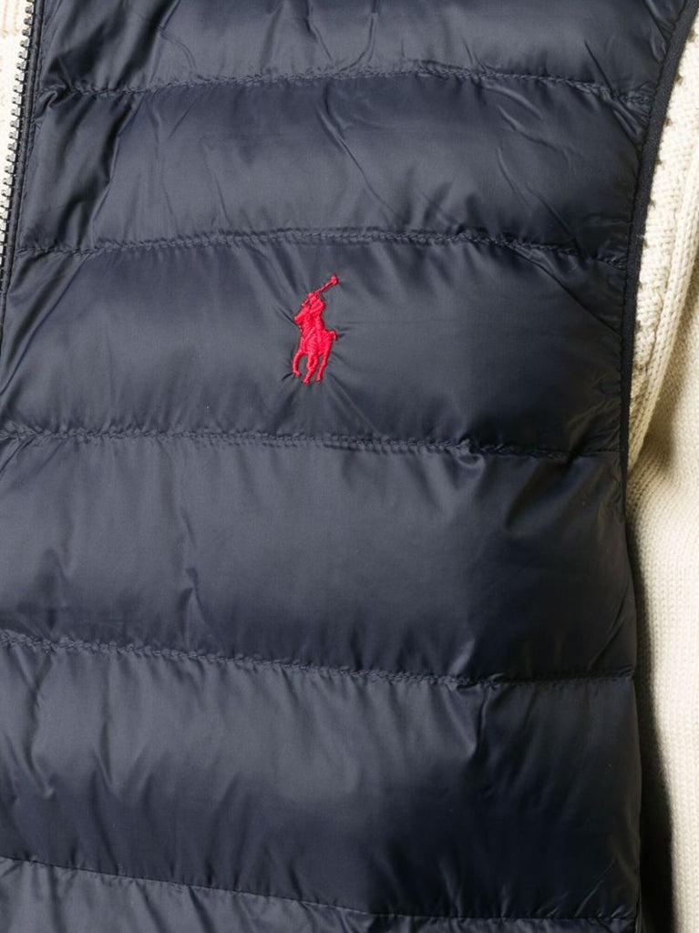 Blue Polo Pony Quilted Vest