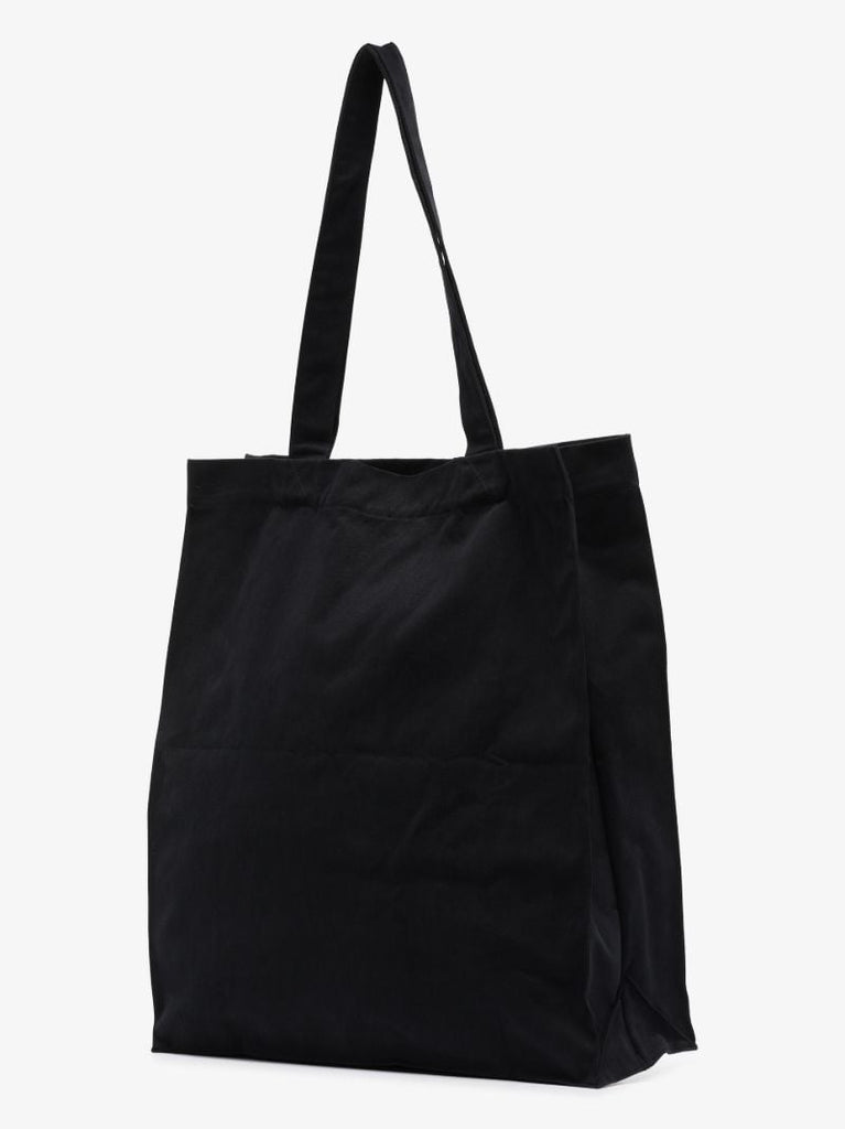 Black and White Printed Cotton Tote Bag