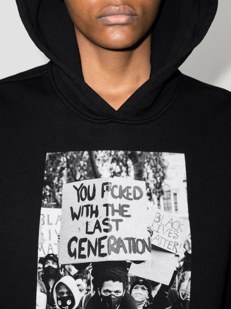 Printed Organic Cotton Hoodie