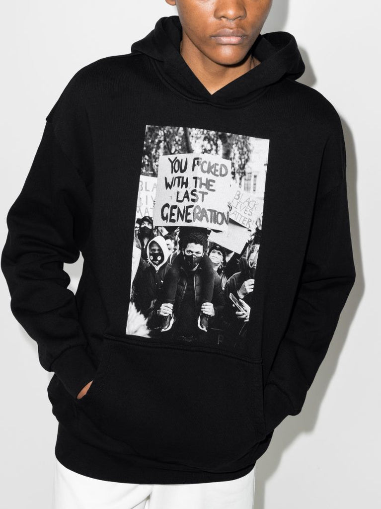 Printed Organic Cotton Hoodie
