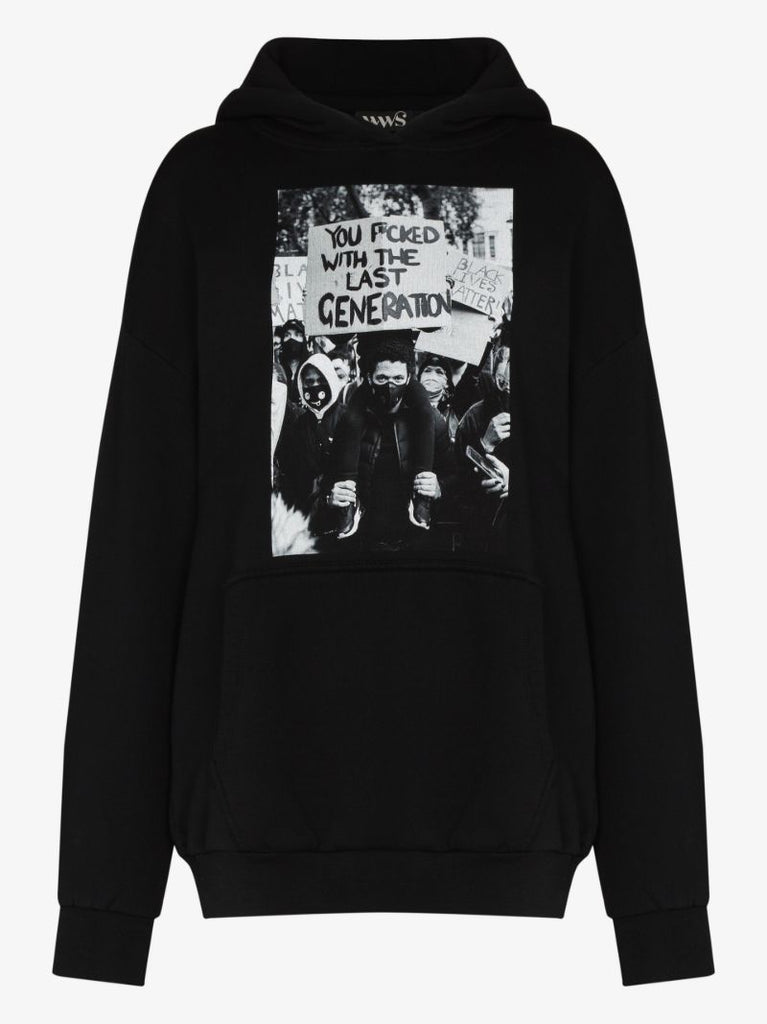 Printed Organic Cotton Hoodie