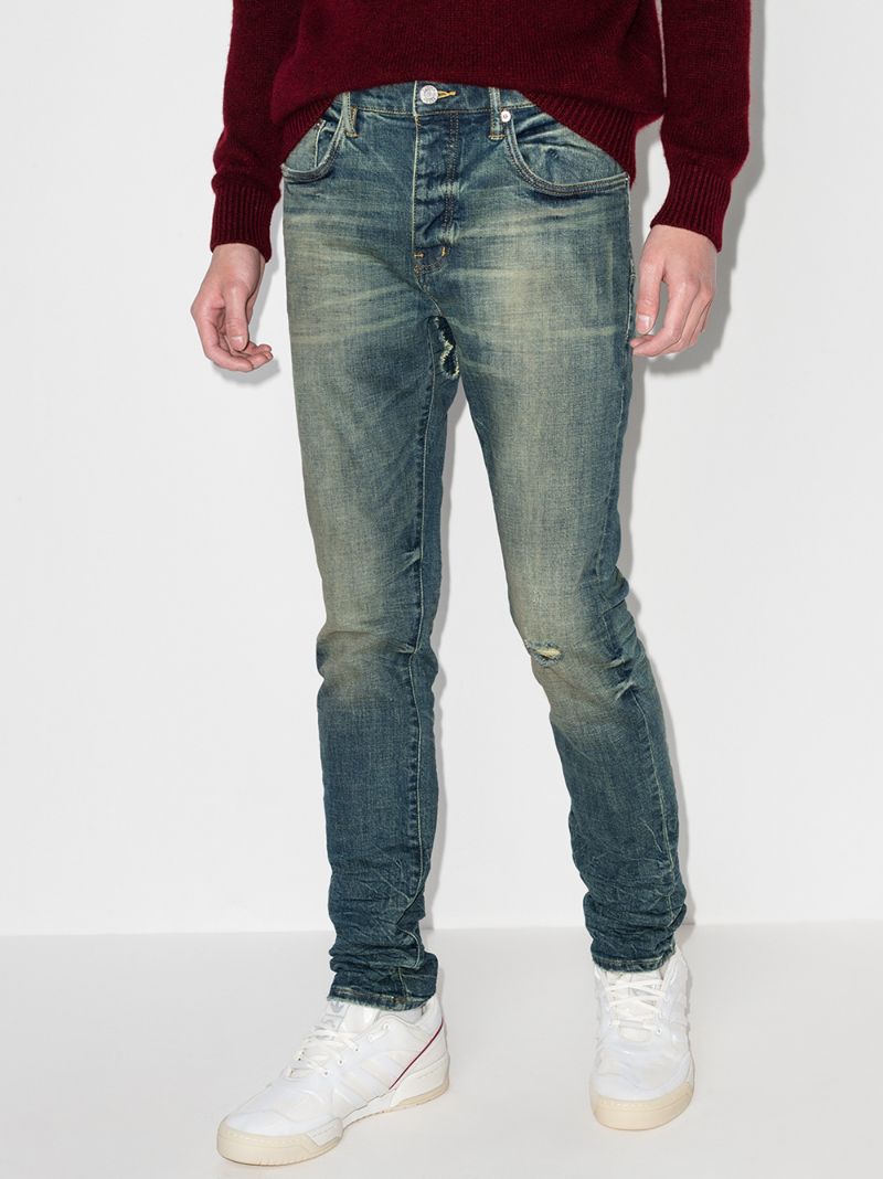 P001 Tinted Slim Fit Jeans