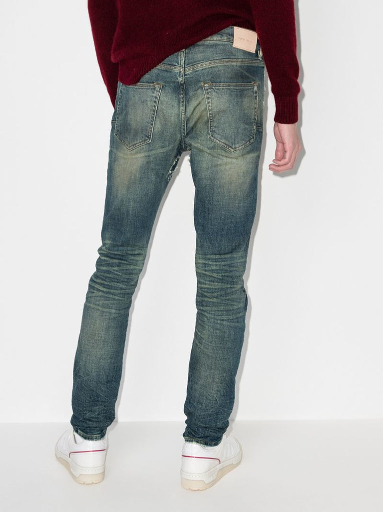 P001 Tinted Slim Fit Jeans