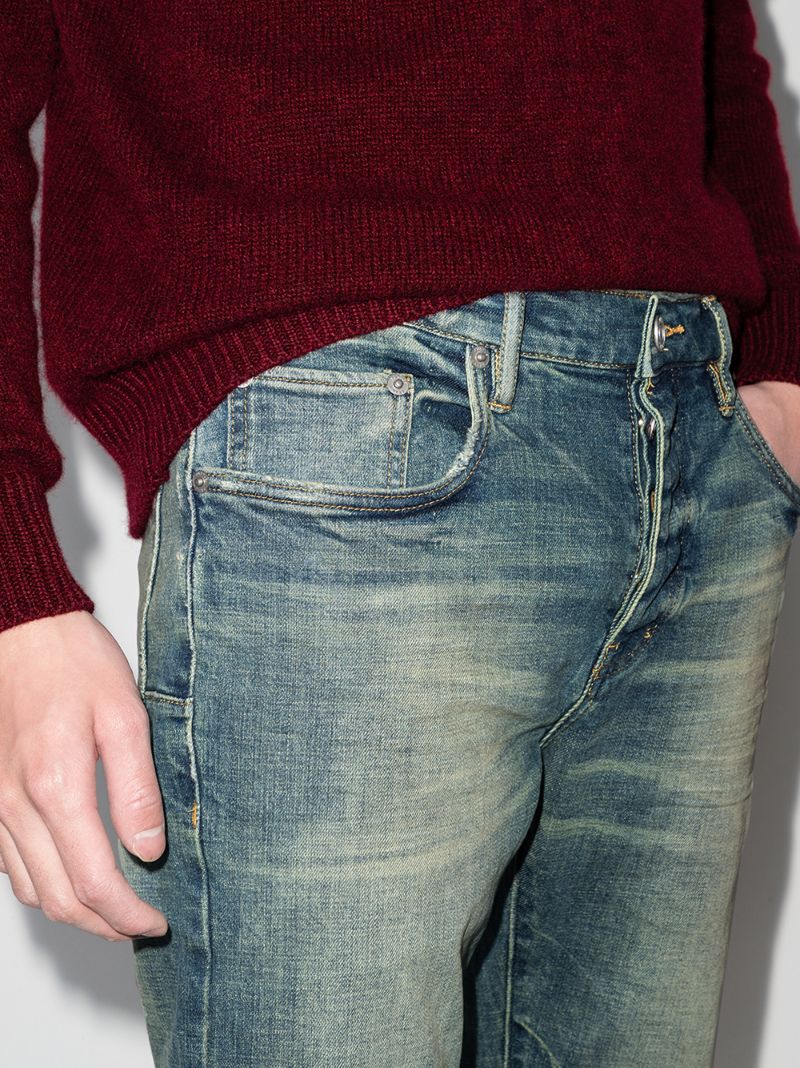 P001 Tinted Slim Fit Jeans