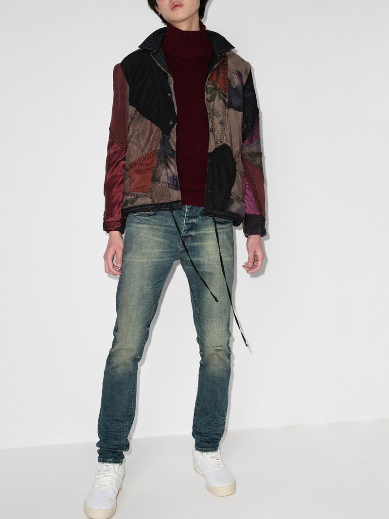 P001 Tinted Slim Fit Jeans