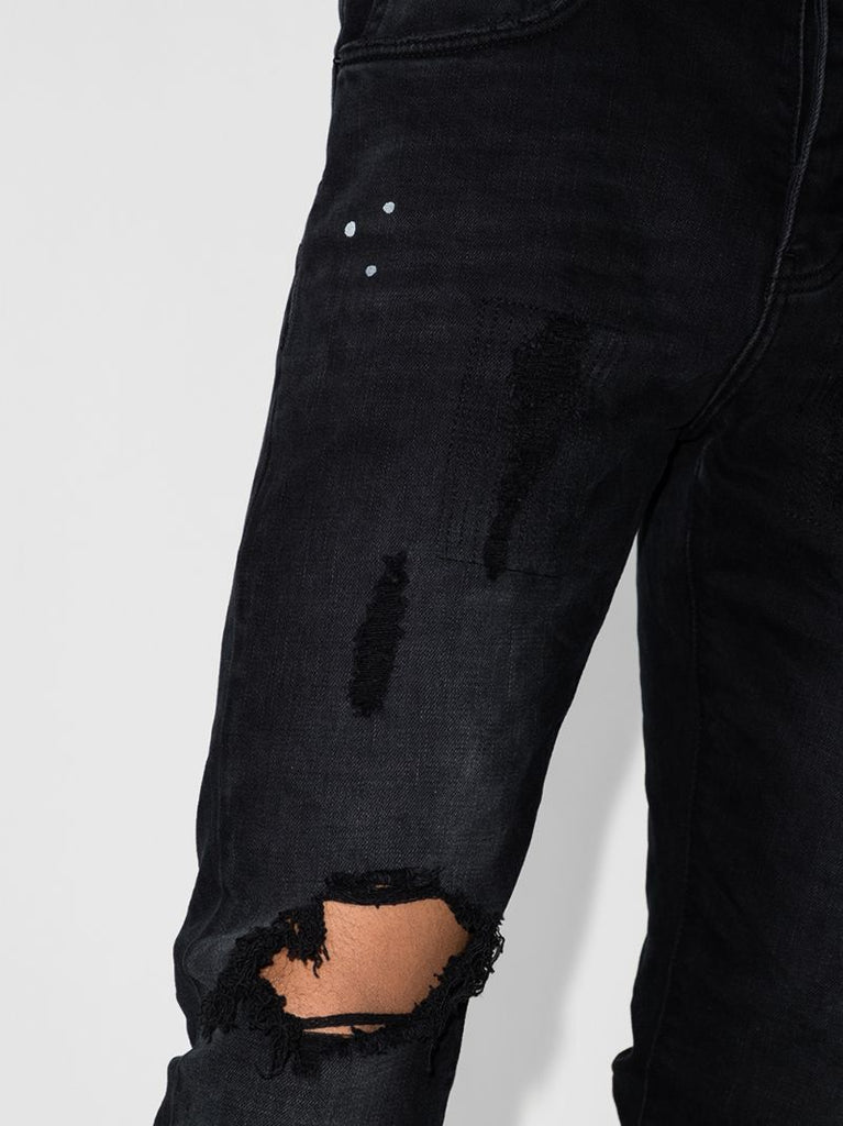 P002 Ripped Slim Jeans