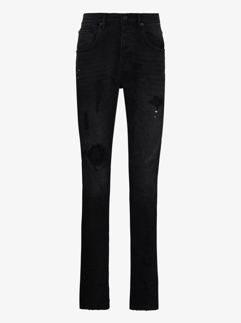 P002 Ripped Slim Jeans