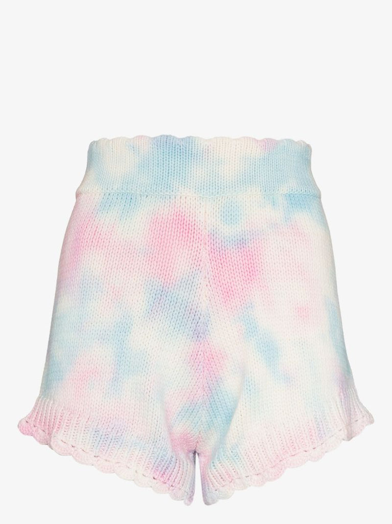 Karissa Tie-dye Knitted Shorts