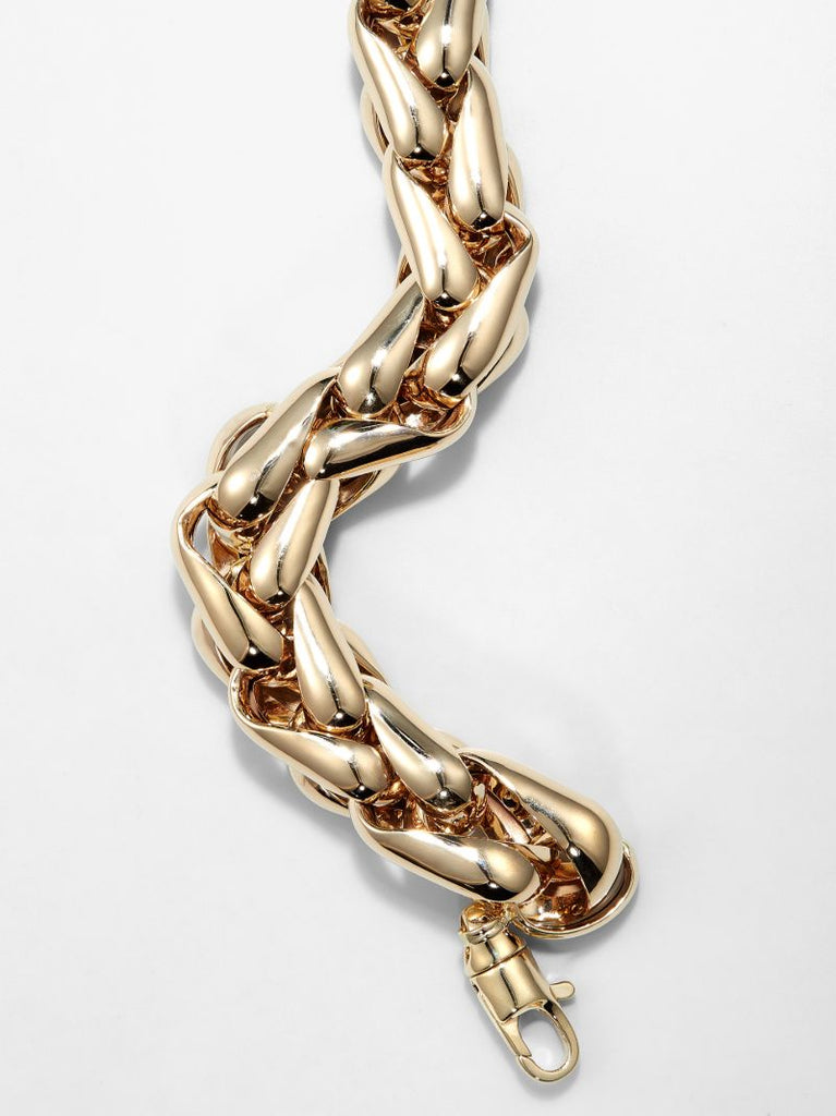 14k Yellow Gold Large Link Bracelet