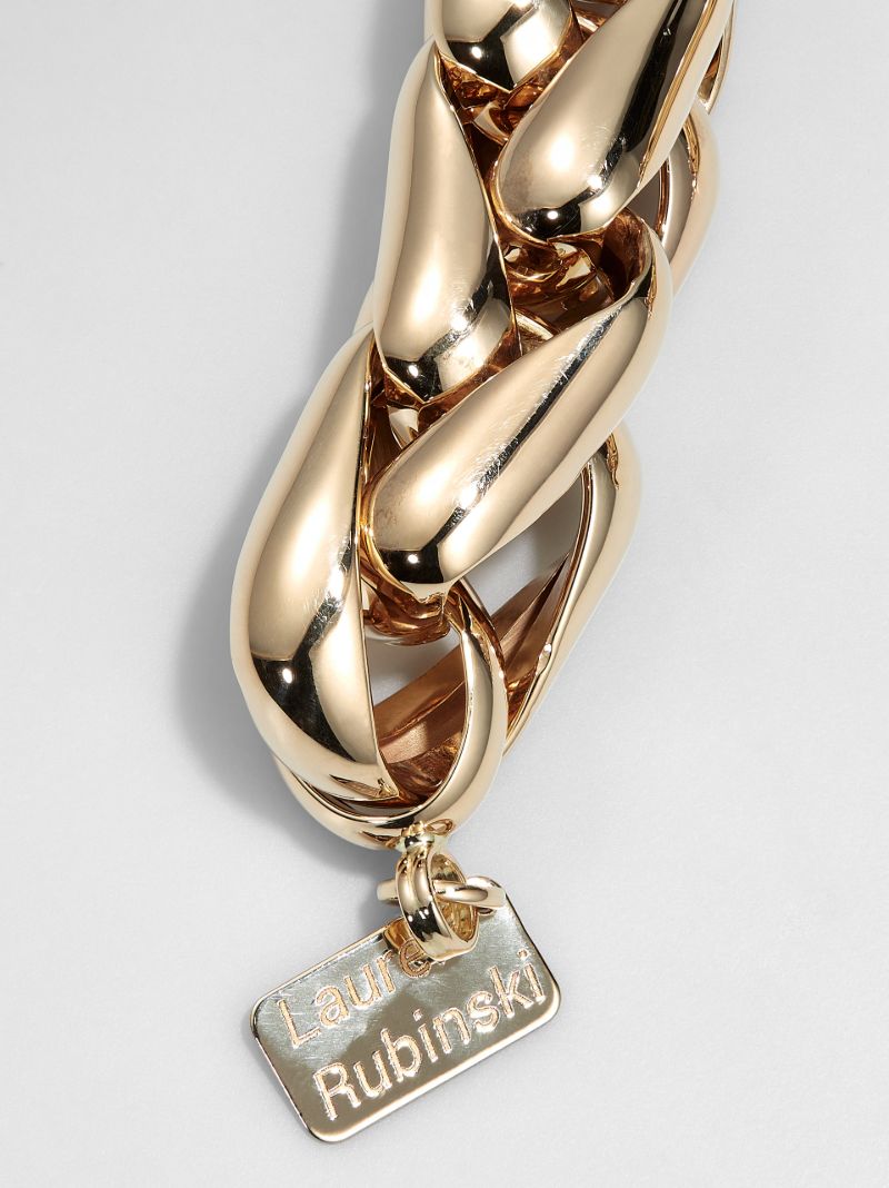 14k Yellow Gold Large Link Bracelet