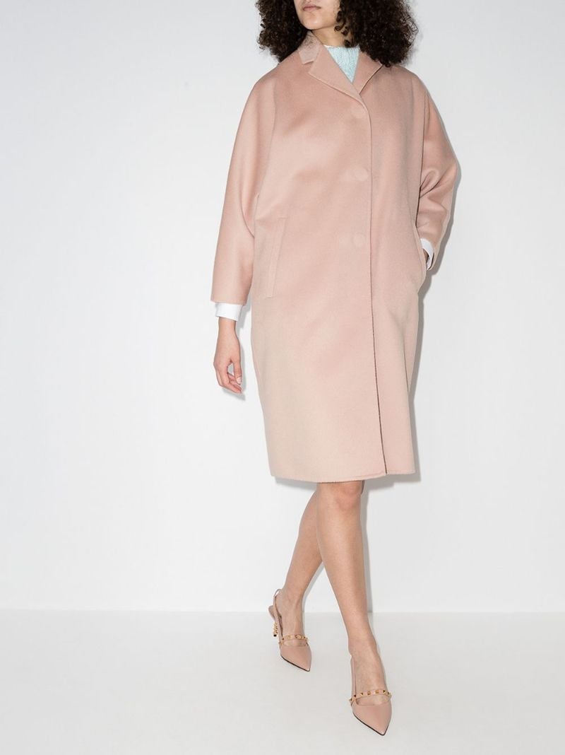 Three-quarter Length Collared Coat