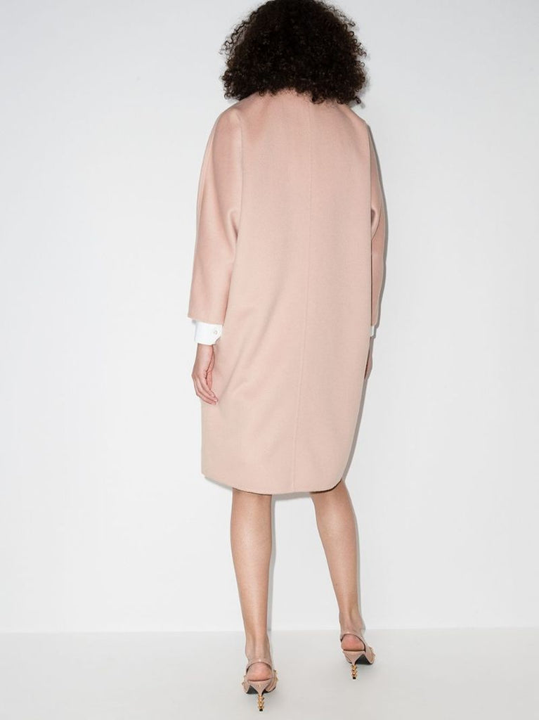Three-quarter Length Collared Coat
