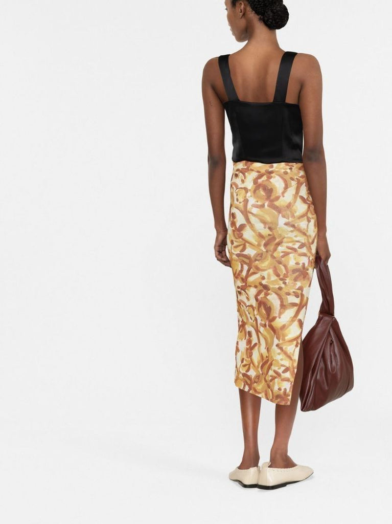 Black Petra Draped Top