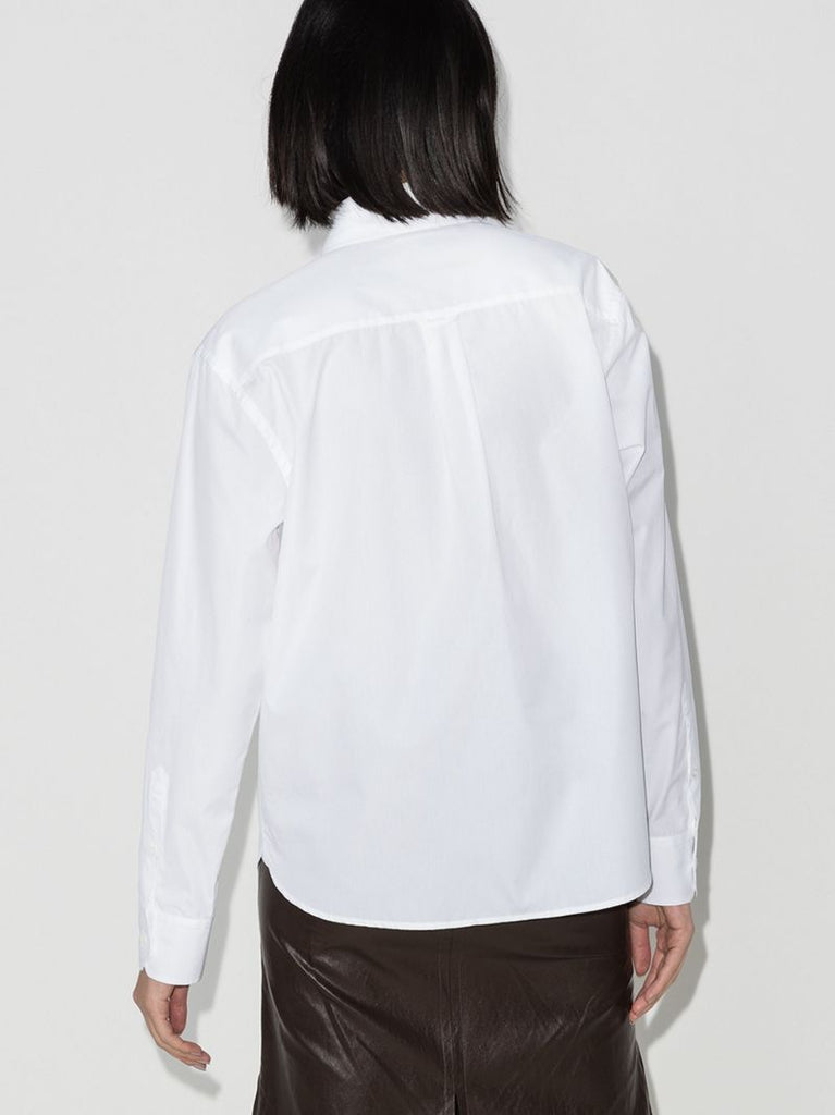 Logo Patch Buttoned Shirt